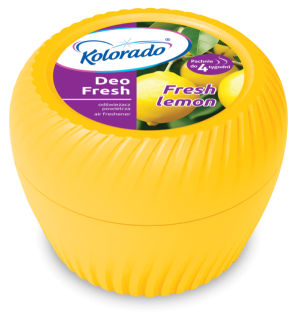 Kolorado DEO Fresh odświeżacz w żelu 150g Lemon / Cytrynowy