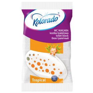 Kostka zapachowa do toalety o zapachu tropikalnym