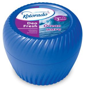 Kolorado DEO Fresh odświeżacz w żelu 150g Ocean Wave / Morska Bryza