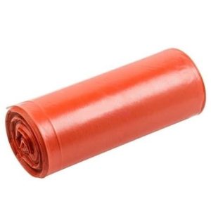 Worki na śmieci LDPE 160l (10) czerwone