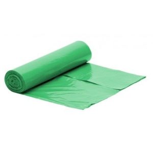 Worki na śmieci LDPE 120l (25) zielone