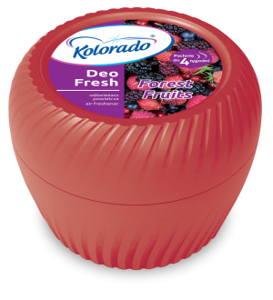 Kolorado DEO Fresh odświeżacz w żelu 150g Forest Fruit / Owoce Lasu