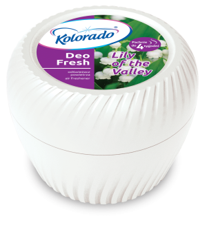 Kolorado DEO Fresh odświeżacz w żelu 150g Lilly of the valley / Konwalia