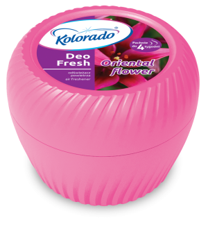 Kolorado DEO Fresh odświeżacz w żelu 150g Oriental Flower/Orientalny