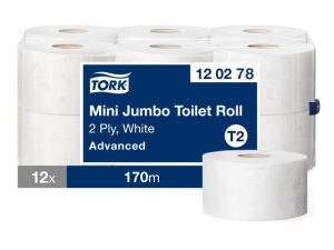 Papier toaletowy Tork 120278 Jumbo T2 Advanced x12