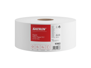 Papier toaletowy Katrin Jumbo 100 m dwuwarstwowy celuloza  #93663